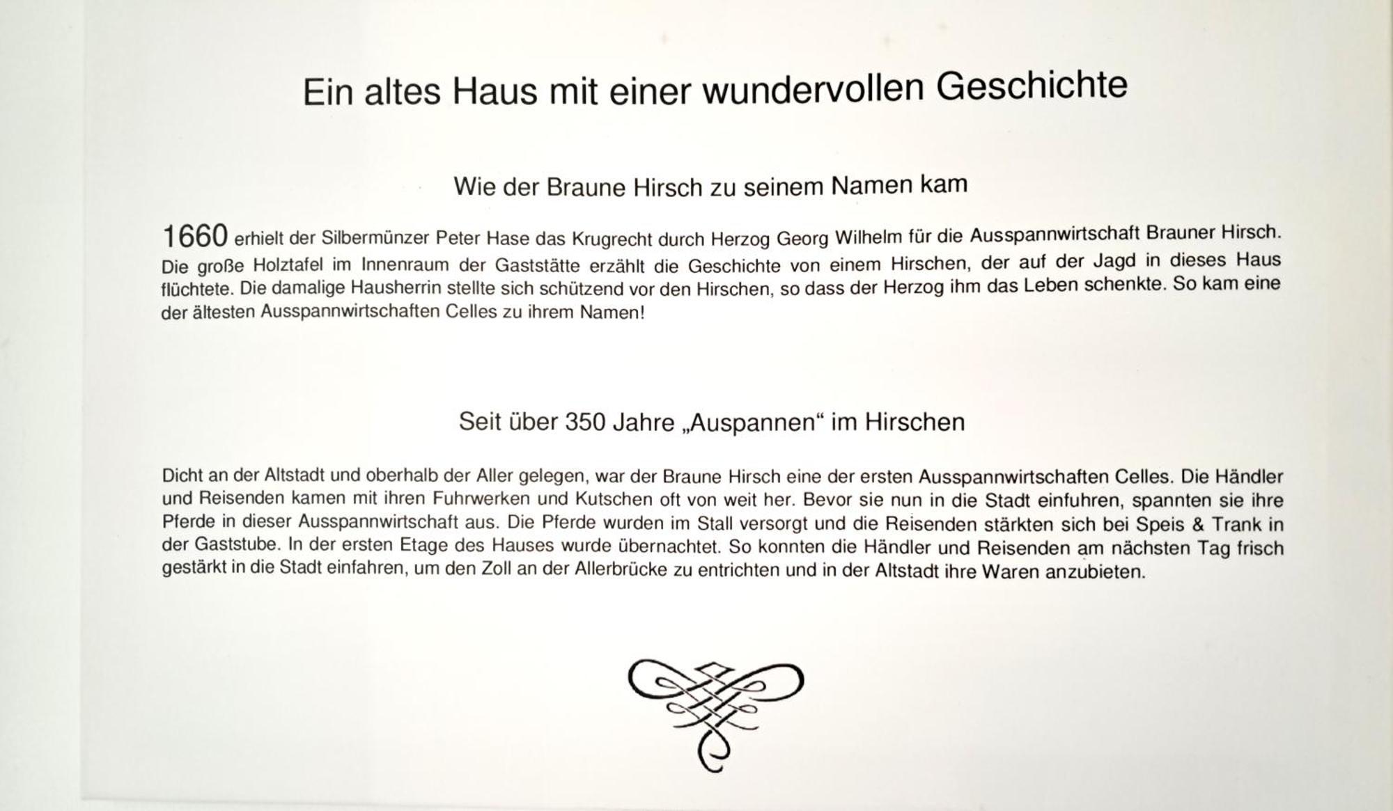 Apartment Brauner Hirsch Celle Extérieur photo